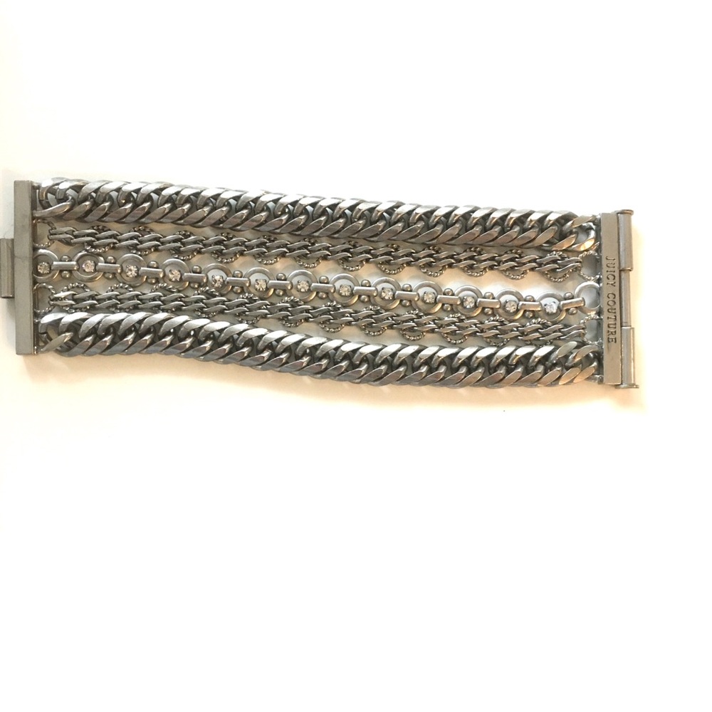 Juicy couture chunky layered bracelet